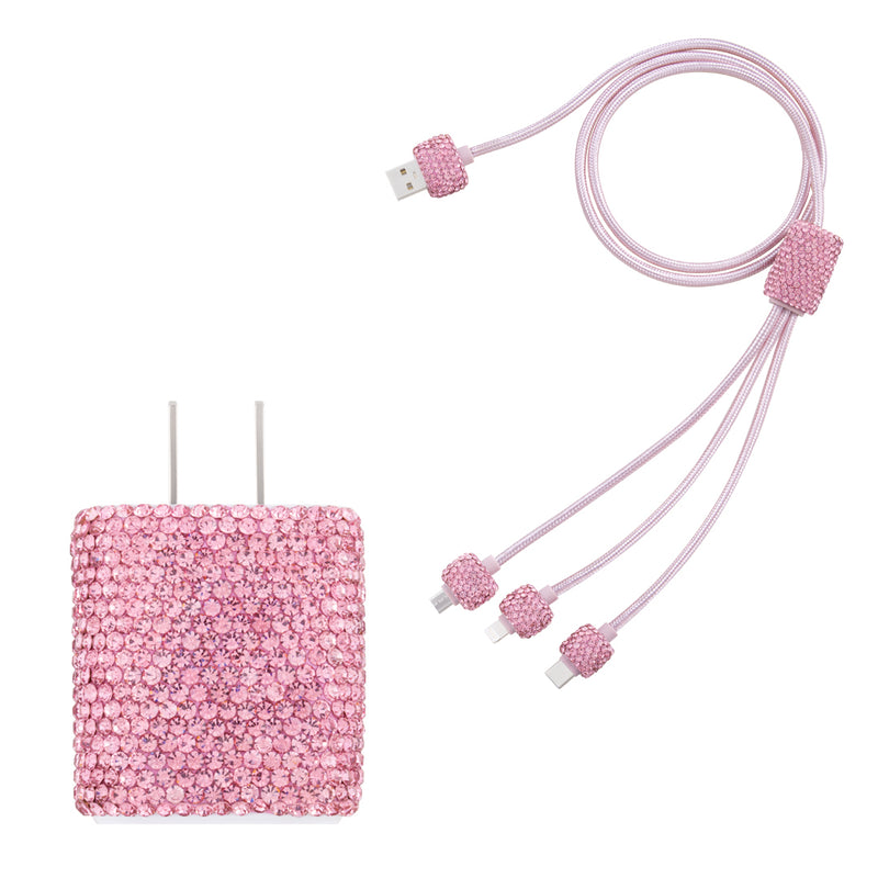 RIKI Crystal Charging Cable & Cube